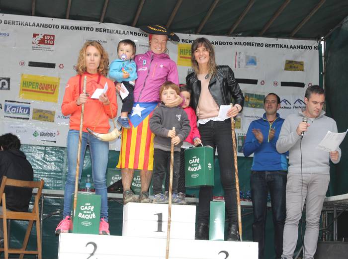 Oihana Azkorbebeitia eta Aitor Osa izan dira onenak Anboton Atxondo